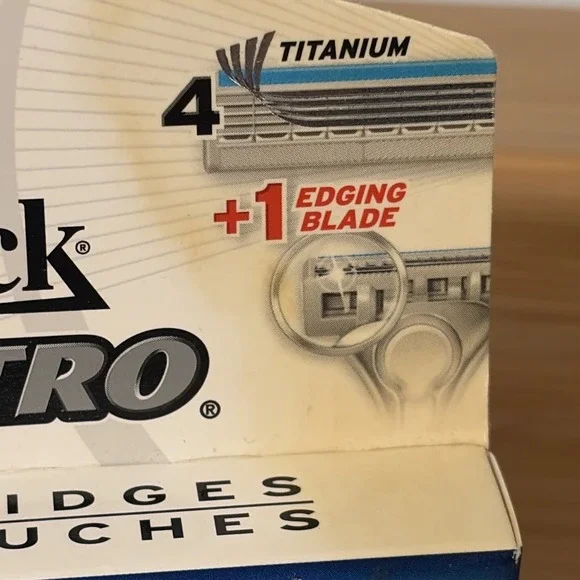 Schick Quattro Titanium Cartridge Razor Refills - 4 Cartridges Total - Picture 6 of 7